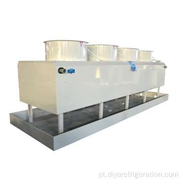 Evaporador de degelo de água para armazenamento a frio